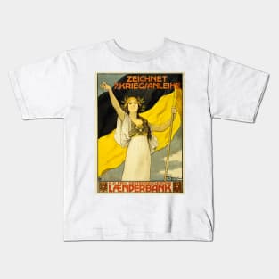 BUY WAR BONDS! Austrian Hungary World War 1 Vintage Propaganda Wall Art Kids T-Shirt